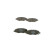 Brake Pad Set, disc brake BP1216 Bosch, Thumbnail 4
