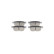 Brake Pad Set, disc brake BP1218 Bosch, Thumbnail 3