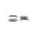 Brake Pad Set, disc brake BP1218 Bosch, Thumbnail 5