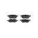 Brake Pad Set, disc brake BP1218 Bosch, Thumbnail 4