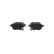 Brake Pad Set, disc brake BP1218 Bosch, Thumbnail 6
