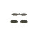 Brake Pad Set, disc brake BP1219 Bosch, Thumbnail 6