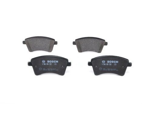 Brake Pad Set, disc brake BP1222 Bosch