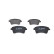 Brake Pad Set, disc brake BP1222 Bosch