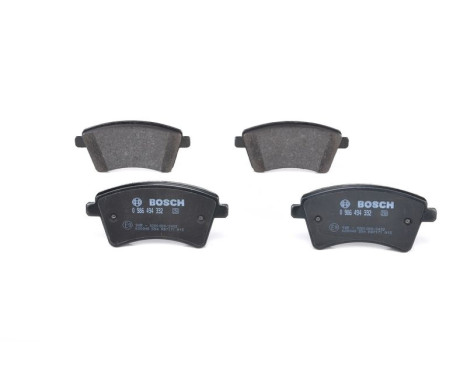 Brake Pad Set, disc brake BP1222 Bosch, Image 3