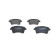 Brake Pad Set, disc brake BP1222 Bosch, Thumbnail 3