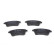 Brake Pad Set, disc brake BP1222 Bosch, Thumbnail 6