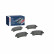 Brake Pad Set, disc brake BP1222 Bosch, Thumbnail 9