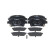 Brake Pad Set, disc brake BP1223 Bosch