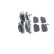 Brake Pad Set, disc brake BP1223 Bosch, Thumbnail 4