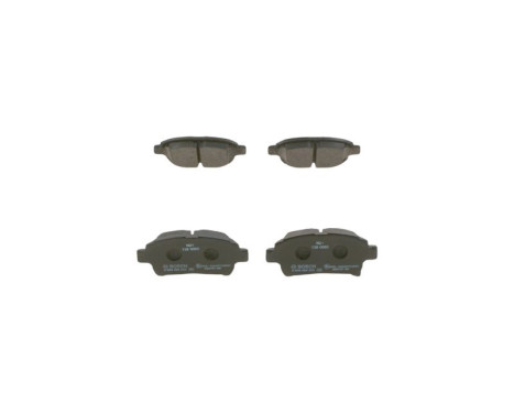 Brake Pad Set, disc brake BP1223 Bosch, Image 6