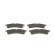 Brake Pad Set, disc brake BP1225 Bosch, Thumbnail 6