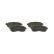 Brake Pad Set, disc brake BP1227 Bosch