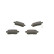 Brake Pad Set, disc brake BP1228 Bosch, Thumbnail 5