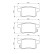 Brake Pad Set, disc brake BP1228 Bosch, Thumbnail 8