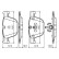 Brake Pad Set, disc brake BP1229 Bosch, Thumbnail 7