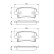 Brake Pad Set, disc brake BP1233 Bosch, Thumbnail 8