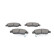 Brake Pad Set, disc brake BP1234 Bosch, Thumbnail 5