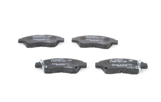 Brake Pad Set, disc brake BP1234 Bosch, Image 2