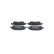 Brake Pad Set, disc brake BP1234 Bosch, Thumbnail 6