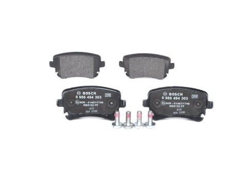 Brake Pad Set, disc brake BP1235 Bosch