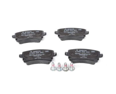 Brake Pad Set, disc brake BP1235 Bosch, Image 6