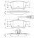 Brake Pad Set, disc brake BP1237 Bosch, Thumbnail 8