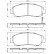 Brake Pad Set, disc brake BP1238 Bosch, Thumbnail 6
