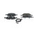 Brake Pad Set, disc brake BP1239 Bosch, Thumbnail 4