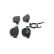 Brake Pad Set, disc brake BP1239 Bosch, Thumbnail 5