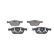 Brake Pad Set, disc brake BP1241 Bosch