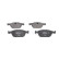 Brake Pad Set, disc brake BP1241 Bosch, Thumbnail 3