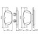 Brake Pad Set, disc brake BP1241 Bosch, Thumbnail 7