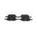 Brake Pad Set, disc brake BP1241 Bosch, Thumbnail 6