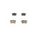Brake Pad Set, disc brake BP1242 Bosch, Thumbnail 6