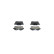 Brake Pad Set, disc brake BP1242 Bosch, Thumbnail 6