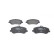 Brake Pad Set, disc brake BP1243 Bosch