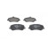 Brake Pad Set, disc brake BP1243 Bosch, Thumbnail 3