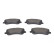 Brake Pad Set, disc brake BP1243 Bosch, Thumbnail 5