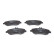 Brake Pad Set, disc brake BP1243 Bosch, Thumbnail 6