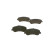 Brake Pad Set, disc brake BP1243 Bosch, Thumbnail 4