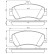 Brake Pad Set, disc brake BP1243 Bosch, Thumbnail 8
