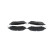 Brake Pad Set, disc brake BP1244 Bosch, Thumbnail 6