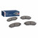 Brake Pad Set, disc brake BP1244 Bosch, Thumbnail 9