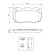 Brake Pad Set, disc brake BP1246 Bosch, Thumbnail 6