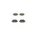 Brake Pad Set, disc brake BP1247 Bosch, Thumbnail 4