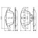 Brake Pad Set, disc brake BP1249 Bosch, Thumbnail 7