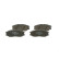 Brake Pad Set, disc brake BP1255 Bosch