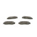 Brake Pad Set, disc brake BP1255 Bosch, Thumbnail 5