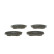 Brake Pad Set, disc brake BP1255 Bosch, Thumbnail 6